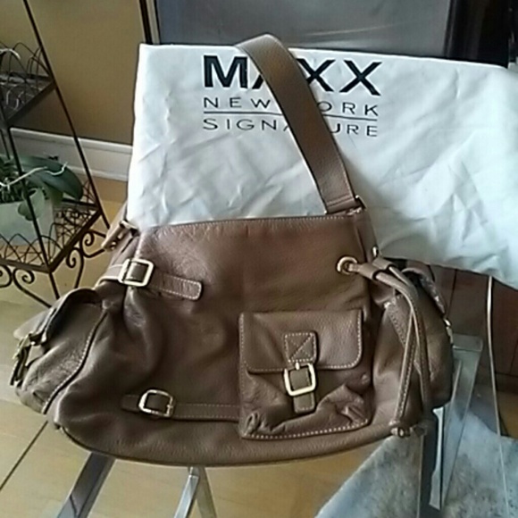 Maxx New York | Bags | Maxx Ny Signature Shoulder Bag | Poshmark